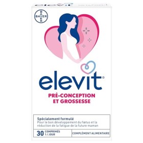 Elevit - 20 Vitamines et minéraux - 30 comprimés