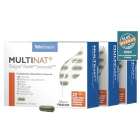 Laboratoire NaturAvignon Multivitamines 27 nutriments biodisponibles | Zinc, Magnésium, Spiruline, Vitamines A B C D3 E K2 | 