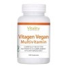 Vitamines Vegan Multivitamines, Complexe de 13 vitamines et 10 minéraux Hautement dosés 120 gélules Préparation multivitami
