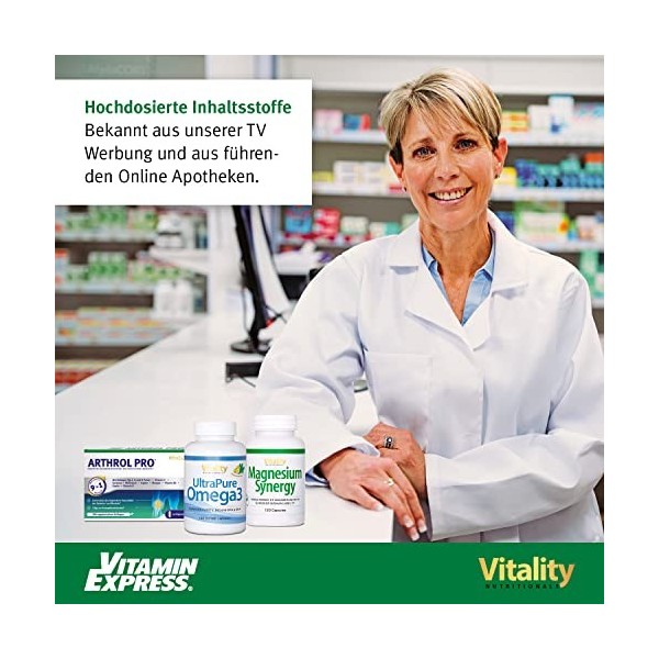 Vitamines Vegan Multivitamines, Complexe de 13 vitamines et 10 minéraux Hautement dosés 120 gélules Préparation multivitami