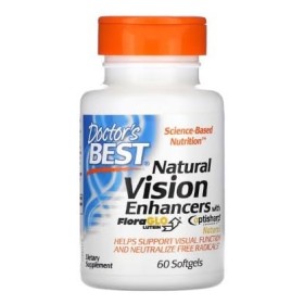Doctors Best Améliorateurs de la Vision Naturels - 60 Capsules Molles