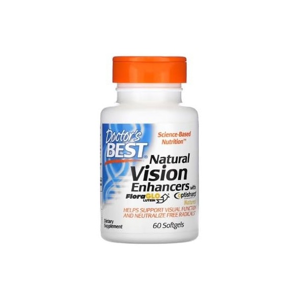 Doctors Best Améliorateurs de la Vision Naturels - 60 Capsules Molles
