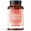 Vitamine B Complex | 400 comprimés végétaliens | Complexe multivitamines avec vitamines B1, B2, B5, B6, B12, B7 biotine, B9 a
