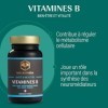Naturathéra VITAMINES B B1, B2, B3, B5, B6, B8, B9, B12 Complément Alimentaire Fatigue, Immunité, Bien-Être, Stress Oxydati