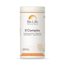BE-LIFE | B Complex | Complément alimentaire | Régulation du stress | Maintien de la peau en bon état | Synergie de vitamines
