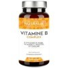 Complexe de Vitamines B + Vitamine C - Haute puissance - 8 vitamines B, C, Inositol, Choline, PABA - Complexe Vitamines B B1 