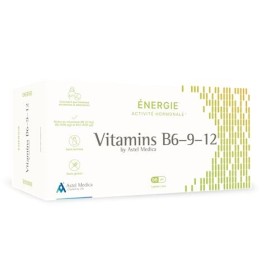 Complexe Vitamines B6-B9-B12 | Contribution Normale à la Réduction de la Fatigue et au Métabolisme Énergétique | 96 Gélules S