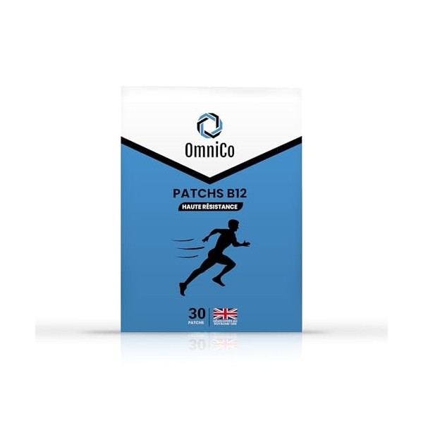 OmniCo - Patchs d’énergie B12 - Pack de 30