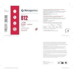 Metagenics - Complément alimentaire Énergie - Gummies - Cure de 2 mois - Effet rapide en 20 minutes - Efficacité scientifique