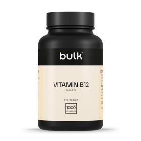 Bulk Comprimés de vitamine B12, 1000 mcg, paquet de 60, lemballage peut varier