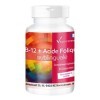 Vitamine B-12 + acide folique sublingual - 30 comprimés avec 500μg de vitamine B12, 100µg dacide folique & acérola - dosage 