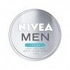 NIVEA MEN Gel fraîcheur visage, corps & mains 1 x 150 ml , Gel hydratant 24 h ultra-léger et non-collant, Soin 3-en-1 à l’ex