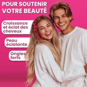 Reliefy Cheveux et ongles : enrichis en vitamines A, C, D3, E, B6, B12, acide folique, acide pantothénique, zinc, iode et cho