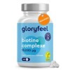 Biotine 10000 mcg - 400 comprimés +1 an - Biotine Zinc Sélénium pour la peau, les cheveux & les ongles* - Avec Vitamines C,