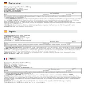 Doctors Best - Biotine 5000mcg | Support pour la peau, les cheveux et les ongles - 120 capsules