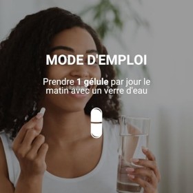 NIRUVITA | BIOTINE | Zinc, Sélénium, Vitamine D, Vitamine E | Vitamines pour les Cheveux | Favorise la Croissance des Cheveux