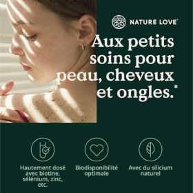 Biotine avec zinc et sélénium - hautement dosée 10000µg de biotine - 365 comprimés pour cheveux, peau, ongles - avec vitamine