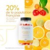 Gummies VITAMINE C Acérola | Enfants & Adultes | 1 Gummy - 100% des AR | Energie - Tonus - Immunité | 60 Gummies sans Sucre |
