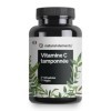 Vitamine C tamponnée 500mg – 120 gélules véganes – produit doux pour l’estomac, pH-neutre, sans acide – issu de la fermentati