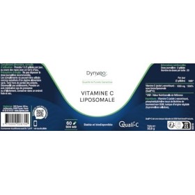 Vitamine C Liposomale - 500mg/60 gélules - Hautes Biodisponibilité et Stabilité - Immunité, Énergie et Soin de la Peau - Form