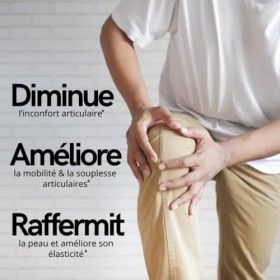 Nat&Form Collagène Marin Articulations 10g + Vitamine C 252g