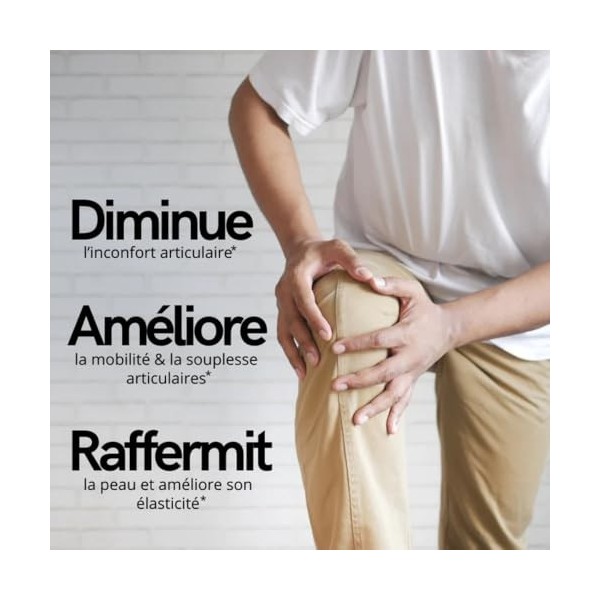 Nat&Form Collagène Marin Articulations 10g + Vitamine C 252g