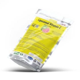 Vitamine C liposomale + poudre dextrait standardisé de goyave rose - Poudre 150g pur 100% naturel sans additif - Pour soupe,