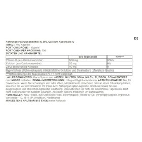 Now Foods - C-500 | Vitamine C-500 Calcium Ascorbate | Haute concentration en Vitamine C pour le soutien du système immunitai