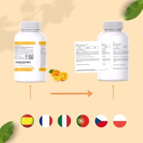 Vitamine C 1000 mg | 180 comprimés végétaliens |Approvisionnement de 3 mois |Système immunitaire |Fatigue et stress