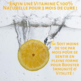Acérola Bio • fortement concentrée en Vitamine C naturelle • Bioflavonoïdes qui augmente son absorption • Anti-Fatigue, Stres