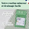 Vinaigre de Cidre avec Maté - Soutien pour le Métabolisme et le Drainage, 60 Gélules Végétales, Cure de 1 Mois, Fabriqué en F