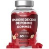 Vinaigre de Cidre de Pomme Gummies | Avec la Mère | 60 Pièces | Supplément Gommeux Végétalien | Apple Cider Vinegar | par Hor