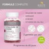 BIOCYTE Gummies Vinaigre de Cidre de Pomme - Complément alimentaire Digestion, Taux de Sucre - Vinaigre de Cidre, Grenade, Ch