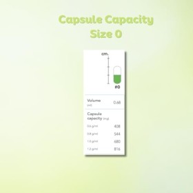 HPMC Lot de 200 gélules vides végétariennes transparentes Taille 0