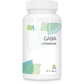 Gaba 500 mg - 90 Gélules Végétales - Soutien Naturel pour le Bien-Être Mental et Émotionnel, Sérénité, Calme - Complément à B