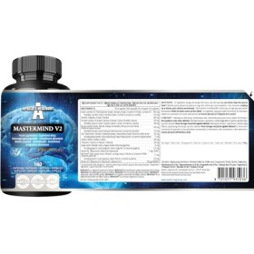 Mastermind v2 180 Capsules - Pour une Performance Mentale Avancée - Soutient la Fonction Cognitive et la Vigilance - De Apoll