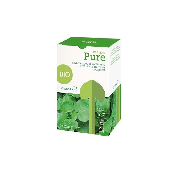 Cressana CressanPure - 60 Capsules - Détox Bio et Soutien Immunitaire - Favorise le Nettoyage Naturel, Augmente lÉnergie et 