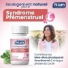 Vitex Agnus Castus 350 mg | Syndrome Prémenstruel SPM et Douleurs Menstruelles | Gattilier, Vitamines B6, D, C et Zinc | 60