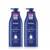 NIVEA Lait Crème Nourrissant 48h 2 x 400 ml , Crème Hydratante Peaux Sèches à Très Sèches, Soin enrichi en Concentré de Soin