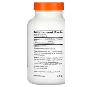 Doctors Best - MSM avec OptiMSM | Soutien naturel pour les articulations et la santé du cartilage - 1000mg - 180 capsules