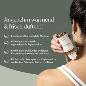 Liebscher & Bracht Rouleau chauffant MSM original - 50 ml de chaleur roll-on - Soulage les tensions dans la nuque, les épaule