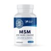 Vimergy MSM Gélules de 500MG, – MSM avec Calcium et Silice – Capsule Végétalienne sans Agent Gélifiant – Sans OGM, Gluten ni 