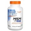 Doctors Best MSM avec OptiMSM Vegan, 1000mg - 180 gélules végétales - Soutien pour la Mobilité Articulaire