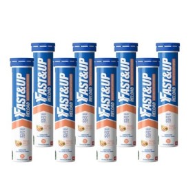 Fast&Up Reload Megapack – 160 comprimés effervescents – Thé glacé à la pêche – Électrolytes instantanés pour une hydratation 