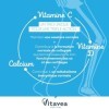Vitavea - Calcium à Croquer - avec Vitamine C et Vitamine D - Complément Alimentaire Capital Osseux et Métabolisme Énergétiqu