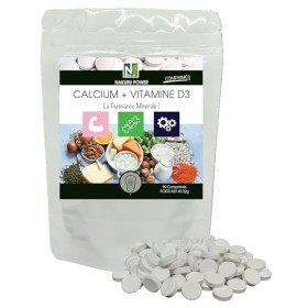 NAKURU | Calcium + Vitamine D3 | Gamme Power | Fabriqué en France | "La Puissance Minérale !" 90 Comprimés de 548mg / Poids 