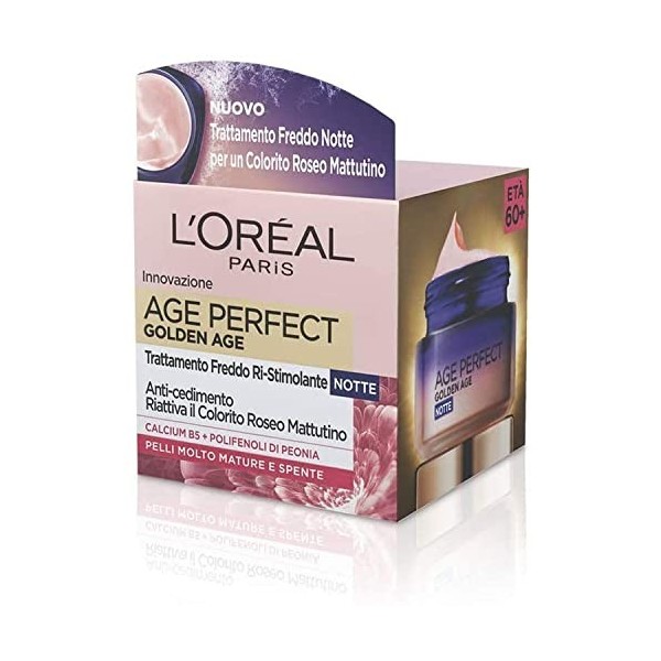 LOr?al Paris Age Perfect Crema Notte Golden Age, 50 ml