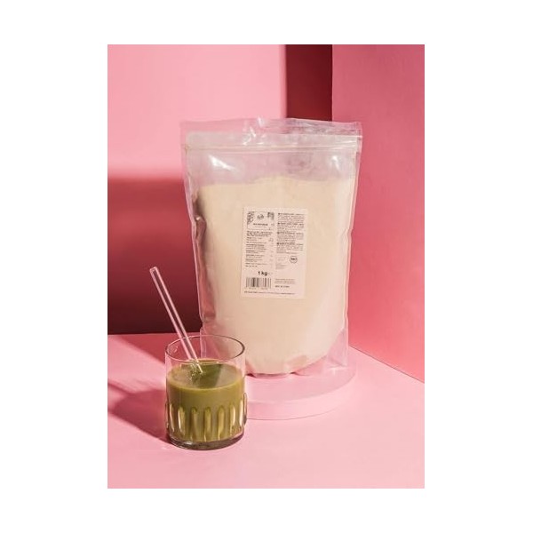 KoRo - Poudre de baobab bio 1 kg - Riche en vitamine C et en calcium - Riche en fibres - Excellent dans les smoothies, les ya