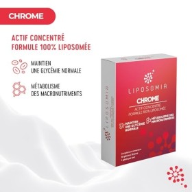 Prescription Nature - CHROME LIPOSOMIA - Complément Alimentaire Glycémie, Macronutriments Sucre, Graisse et Glucides - Acti