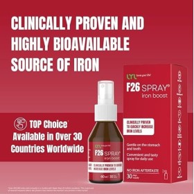 LYL love your life F26 SPRAY Iron Boost fer micronisé haute absorption